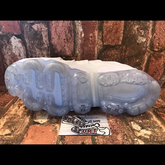 NEW Nike Air Vapormax Plus Triple White Max 720 - Picture 7 of 7